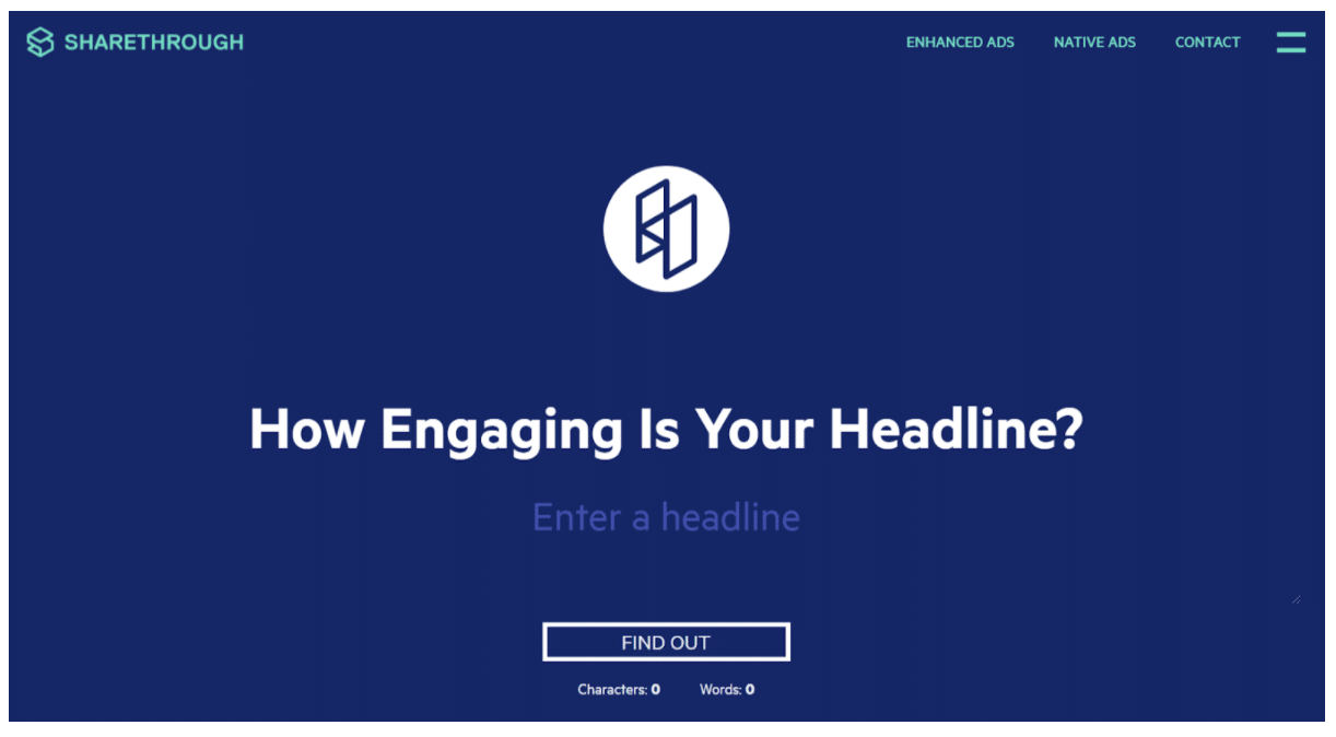 Sharethrough Headline Analyzer