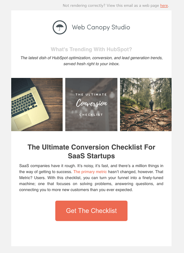 Sonat by HubSpot Marketing Email