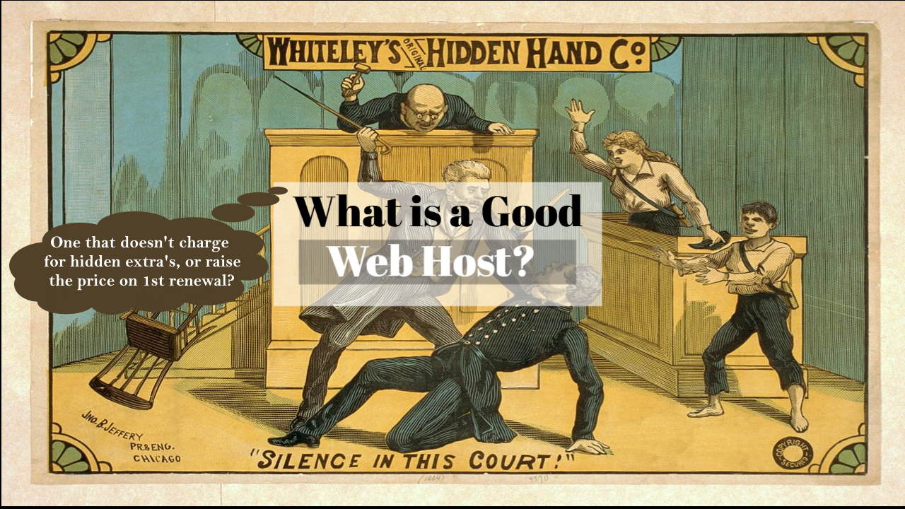 What is a Web Host? And, How To Choose a Good Cheap One