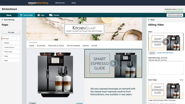 Kitchen Smart Amazon Store featuring their best products.