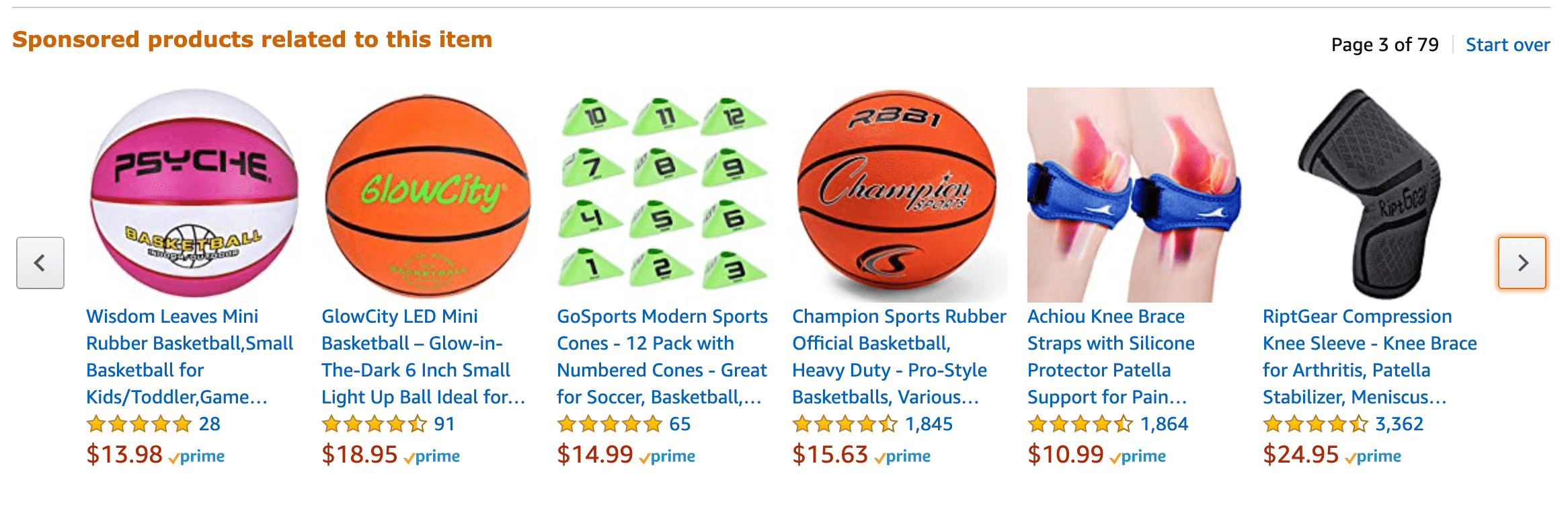 sponsored products related to basketball on amazon