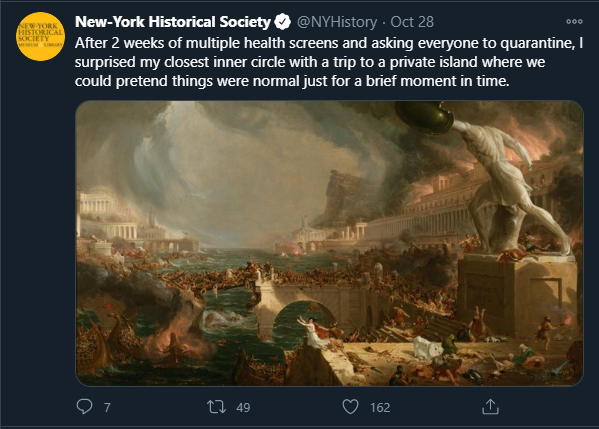 New York Historical Society Memes