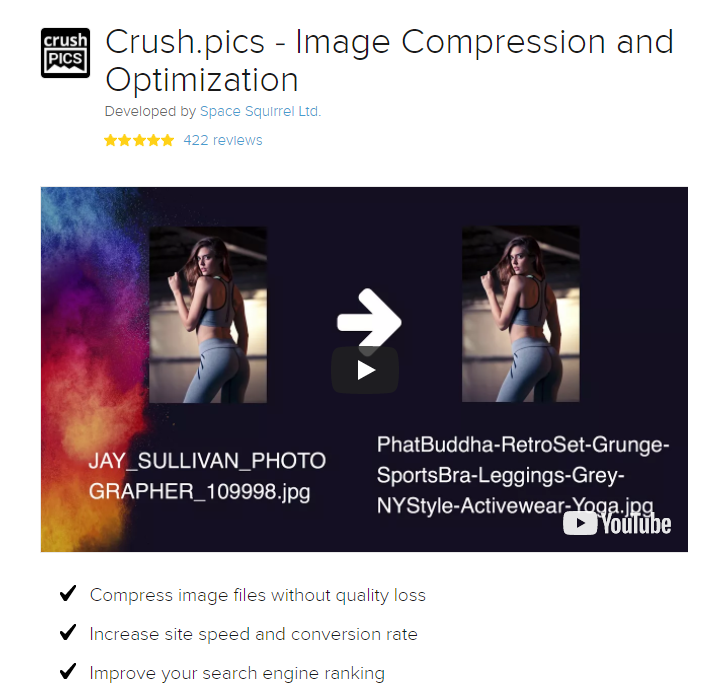 page speed insights crush pics shopify tool 