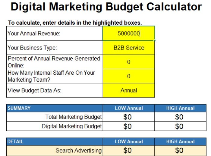 word-of-mouth digital marketing calculator image