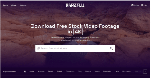 Dareful download free stock video footage in 4K