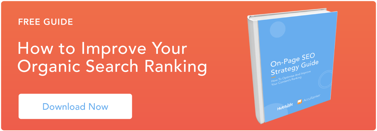 Improve Your Organic Search Ranking 