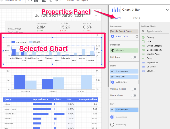 Tips for Using Google Data Studio Effectively - Add Different Filters
