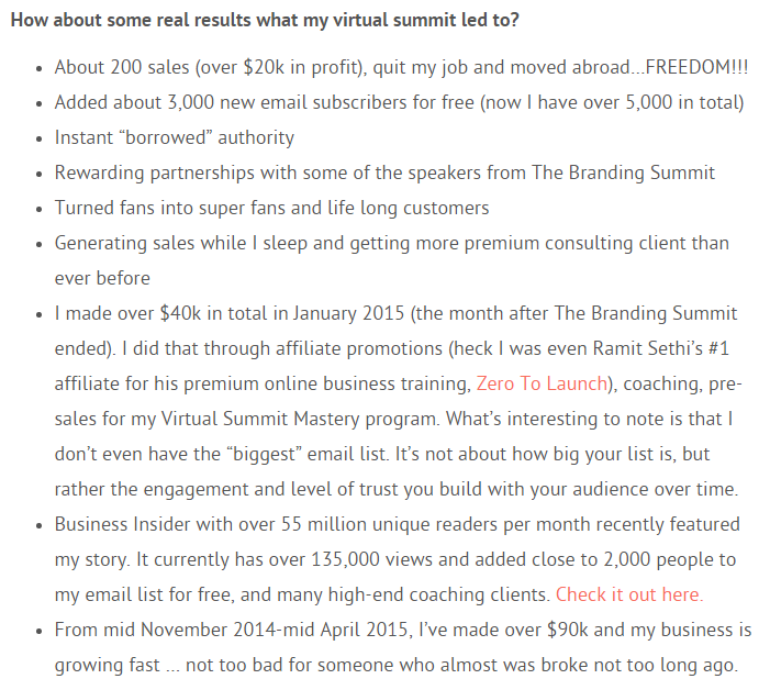 virtual summit results how to monetize a site with less than 1,000 daily traffic guide