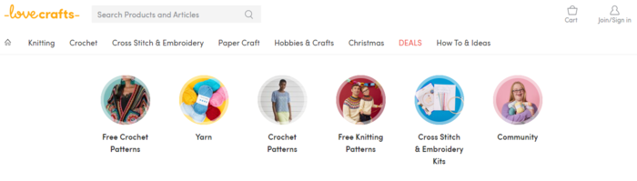Examples of Niche Marketplaces for B2C Services - Love Crafts