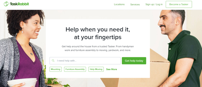 Examples of Niche Marketplaces for B2C Services - TaskRabbit