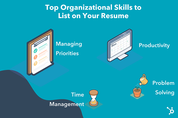 Organizational skills for your resume