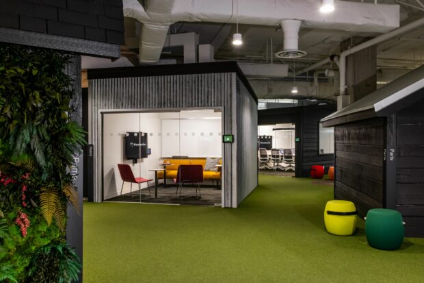 Biophilic design in the Hootsuite Vancouver office