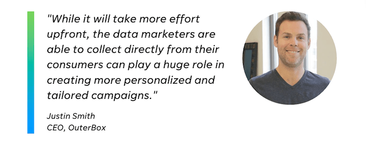 digital marketing trends - quote by justin smith