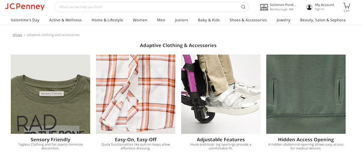 2022 digital marketing trends - adaptable clothing line