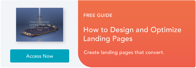 optimize landing pages