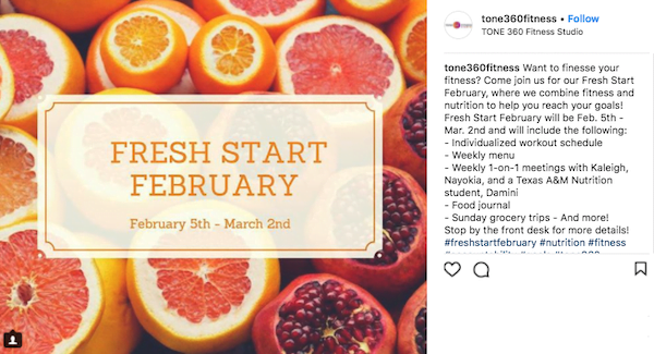 february marketing ideas fresh start february1
