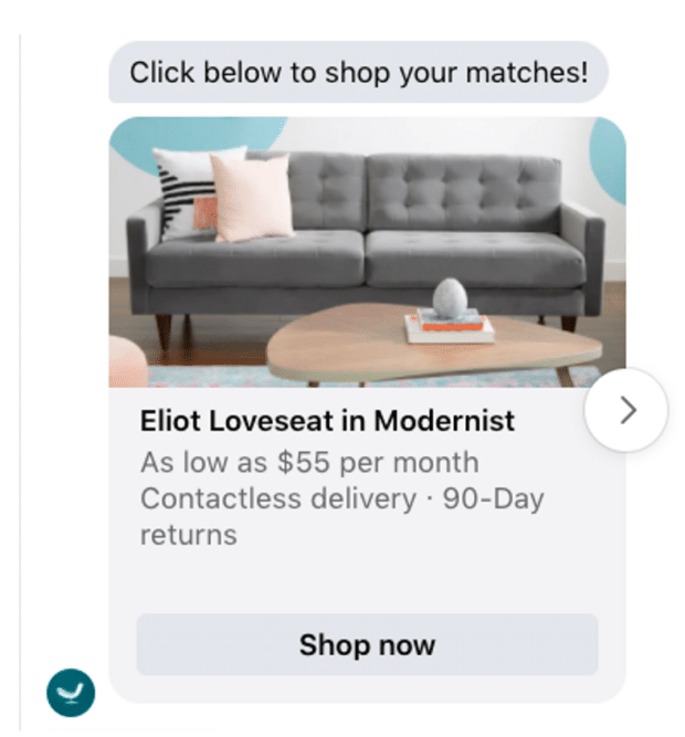 shop matches for Eliot Loveseat in Modernist