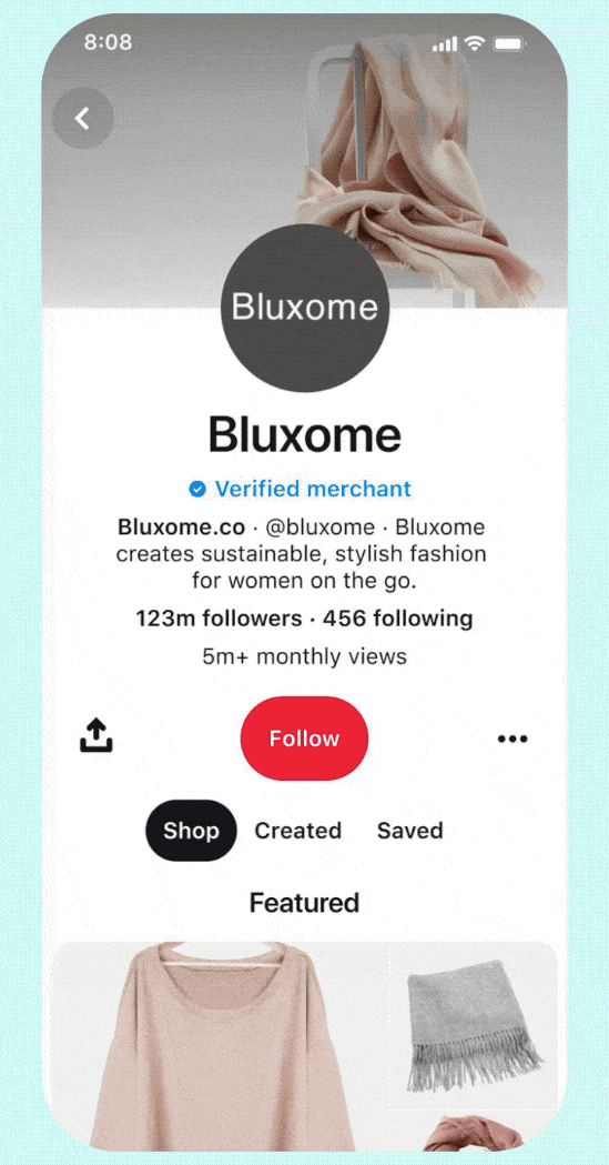 feature product groups Bluxome sustainable fashion for women