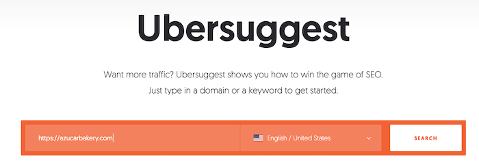 Link Building for Local SEO Use Ubersuggest for Local Link Building
