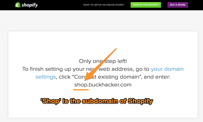 Shopify free subdomain for How to Get a Free Domain Name