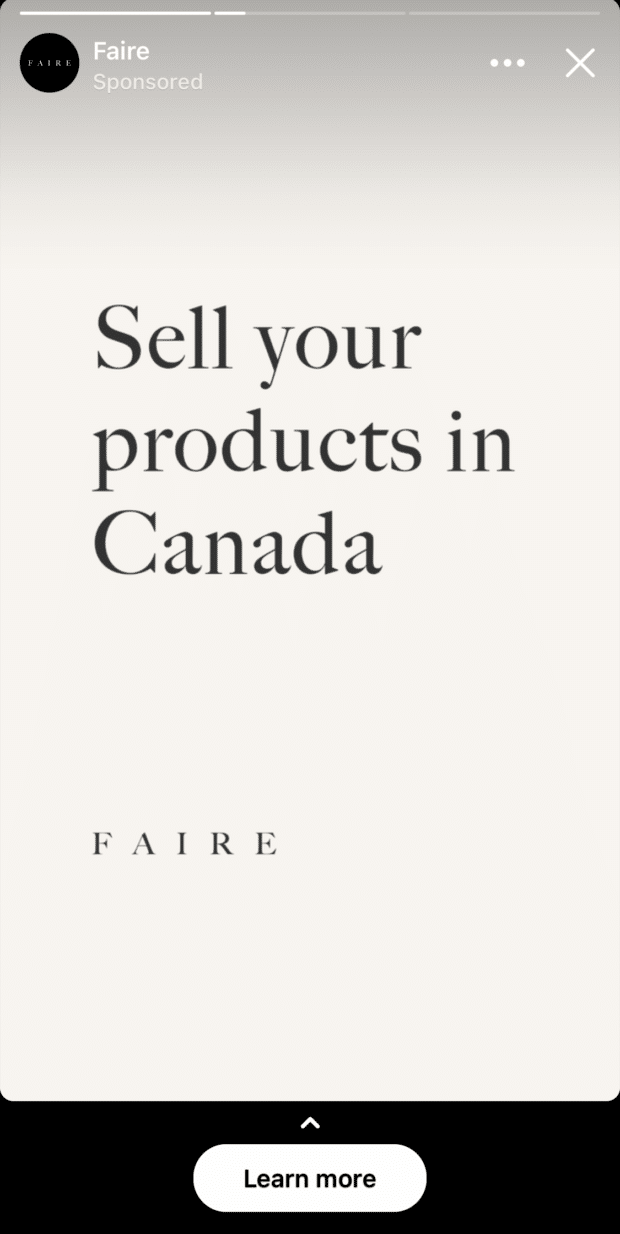 Faire sell your products in Canada