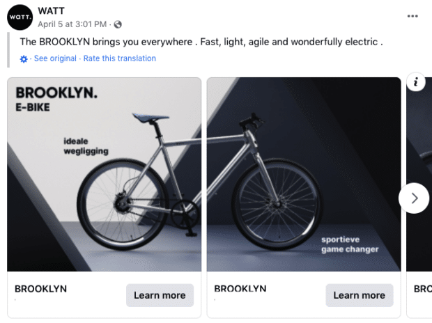 WATT Brooklyn e-bike