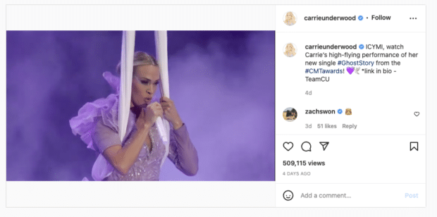 Carrie Underwood performance recap