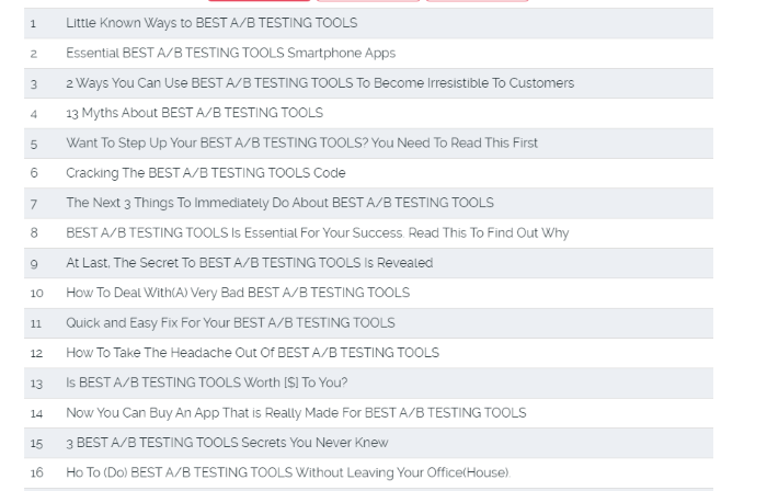 The Best A/B Testing Tools - Headline Generator