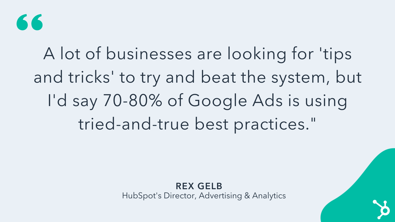 rex gelb on small business google ad strategies