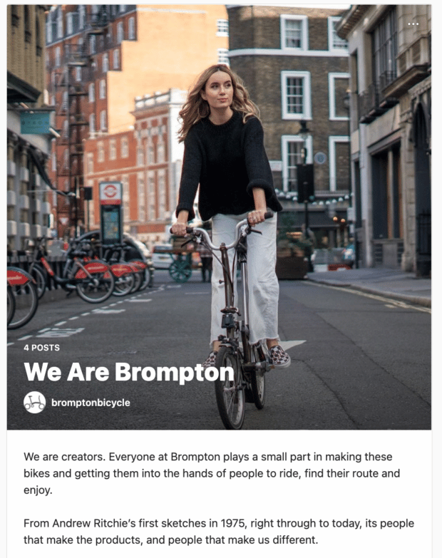 Brompton Bicycle We Are Brompton