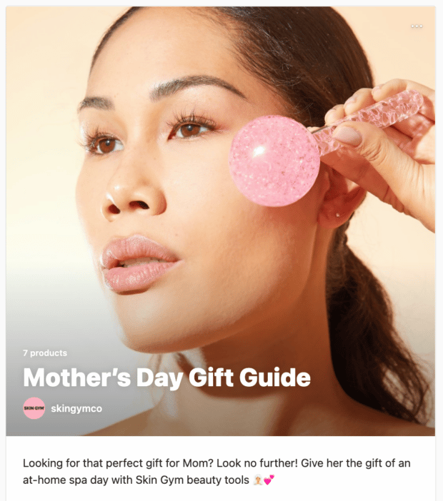 Skin Gym Mother's Day Gift Guide