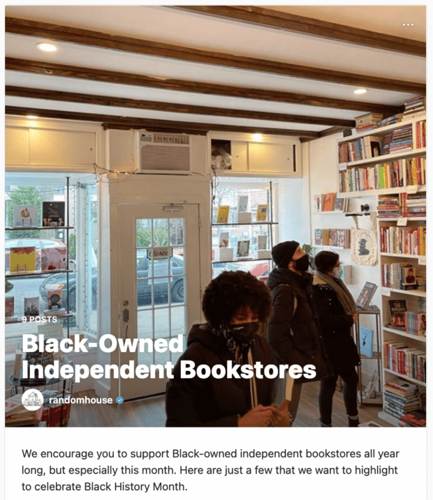 Random House Black-Owned Independent Bookstores