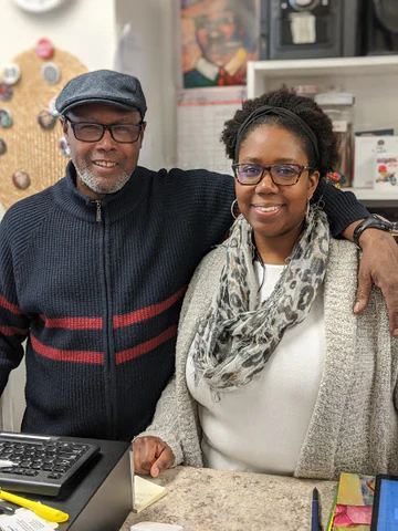 black business month - owners of frugal bookstore
