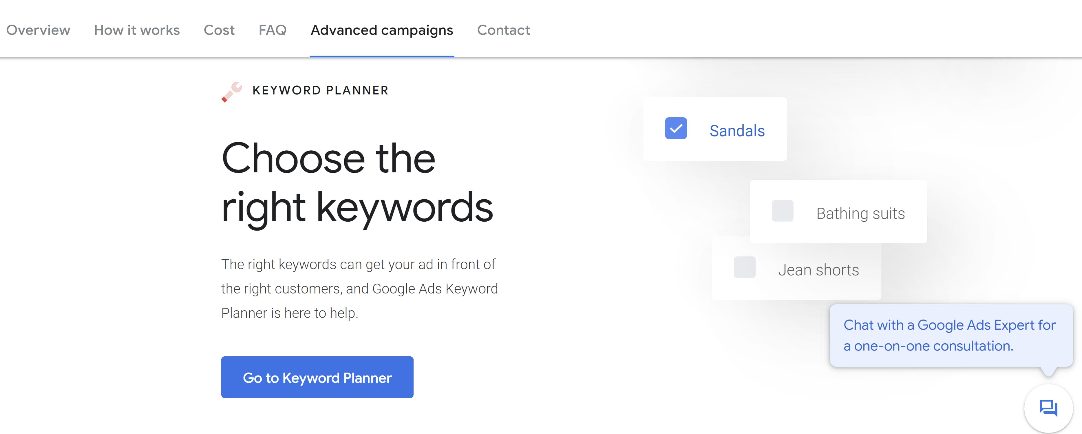 Google Keyword Planner can be used to promote your YouTube channel