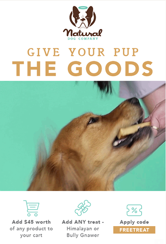 natural dog company niche marketing