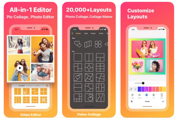 Collage Maker all in one editor and customized layouts