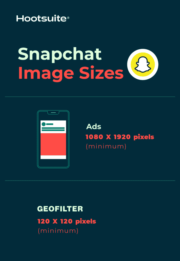 Snapchat image sizes