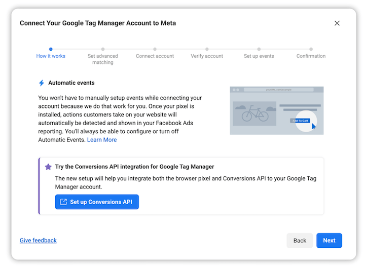 facebook ad optimization - google tag manager pixel setup