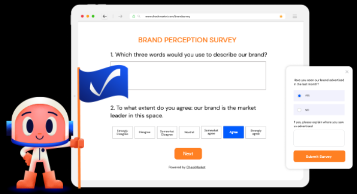 A brand perception survey.