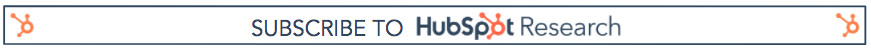 HubSpot Research Email Subscribe