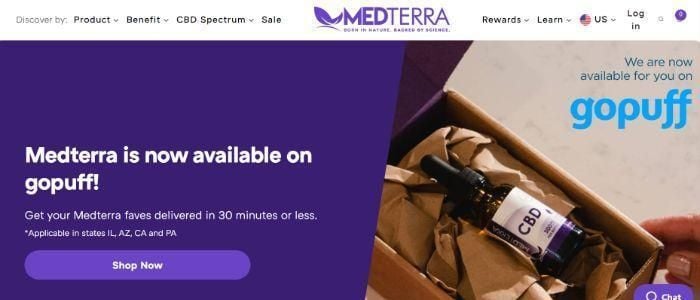 MedterraCBD.com for ideal blog post frequency.