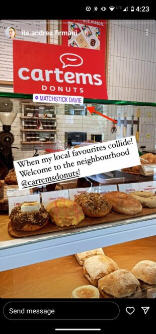Cartems Donuts location 