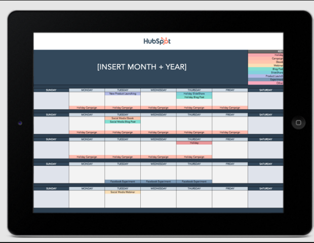 HubSpot’s social media scheduler also allows you to manage your social campaigns in one place.