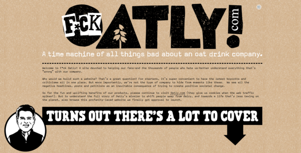 Oatly timeline of all negative mentions and events about oat drink company