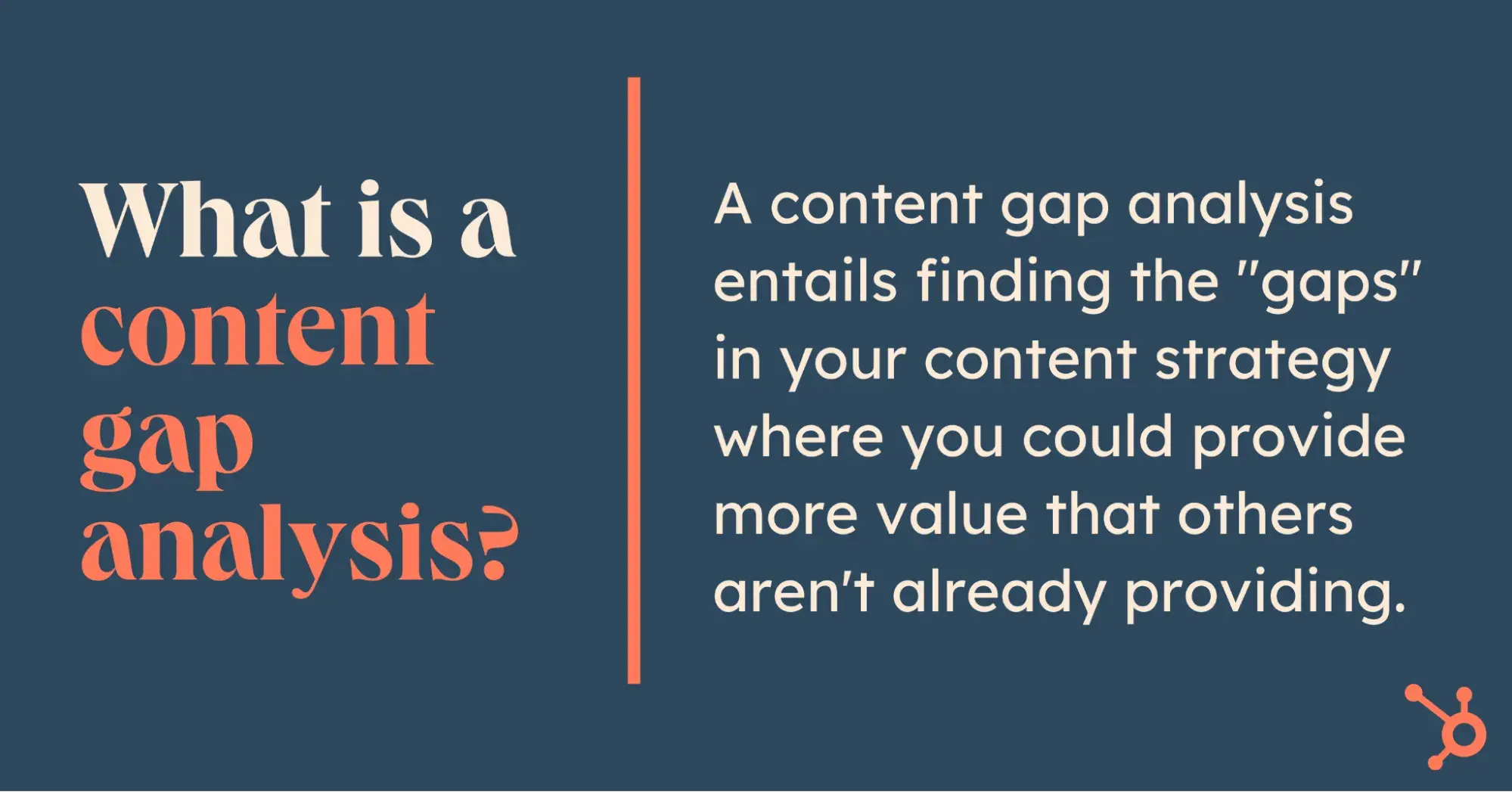 what is a content gap analysis