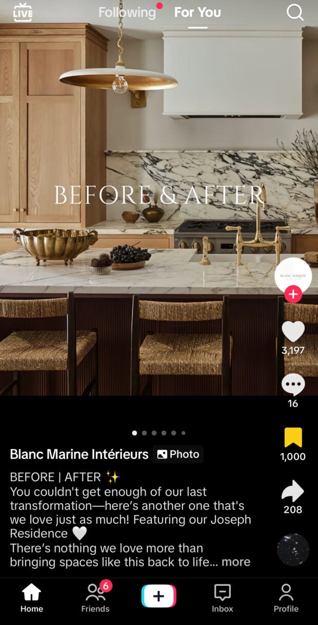 Before and After Blanc Marine Interieurs