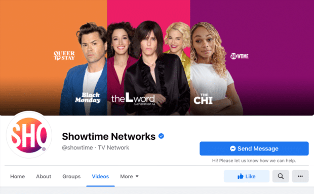 Showtime Networks verified account