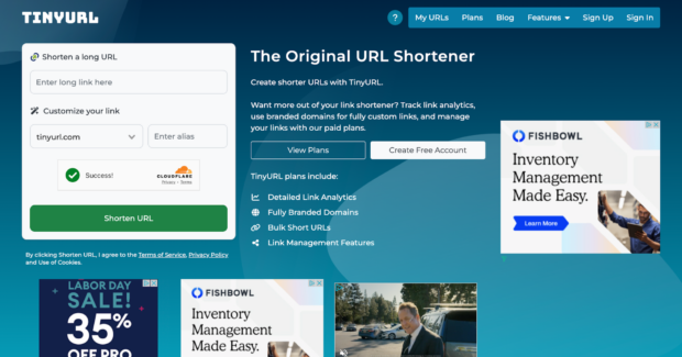 TinyURL the original URL shortener