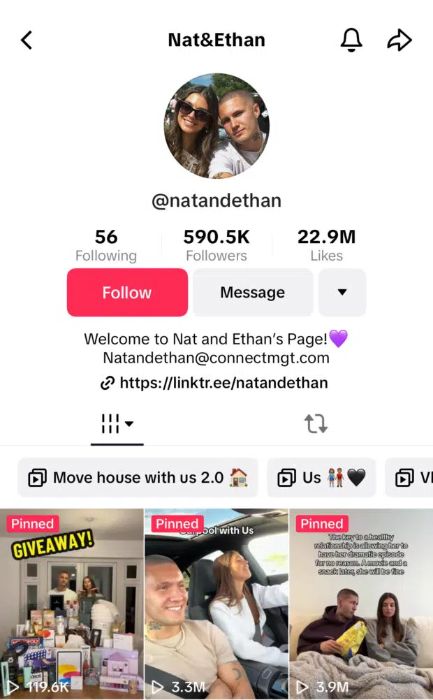 nat and ethan couple username