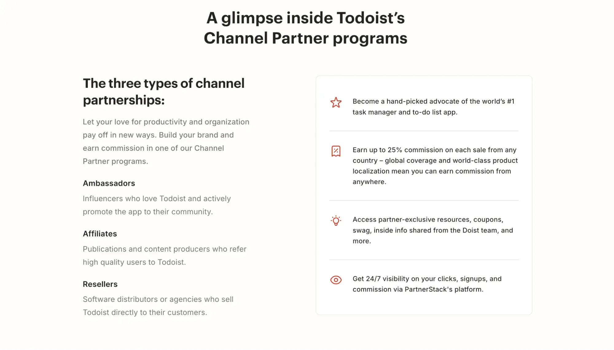 referral program example from todoist